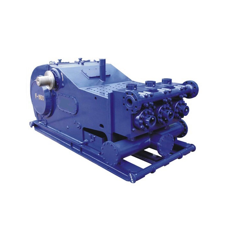 Triplex single acting piston mud pump F800,F1000,F1600